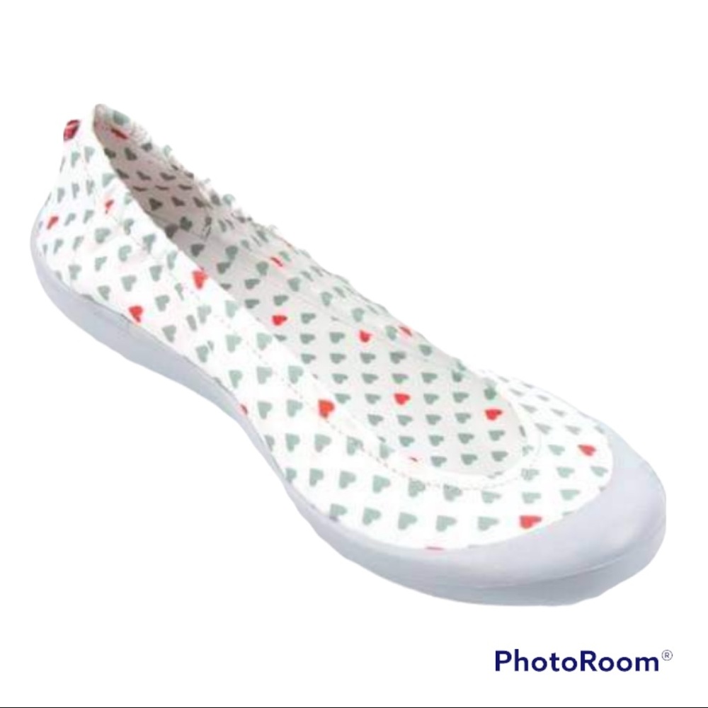 LUV Dream Flats - Sweet Hearts (Grey)